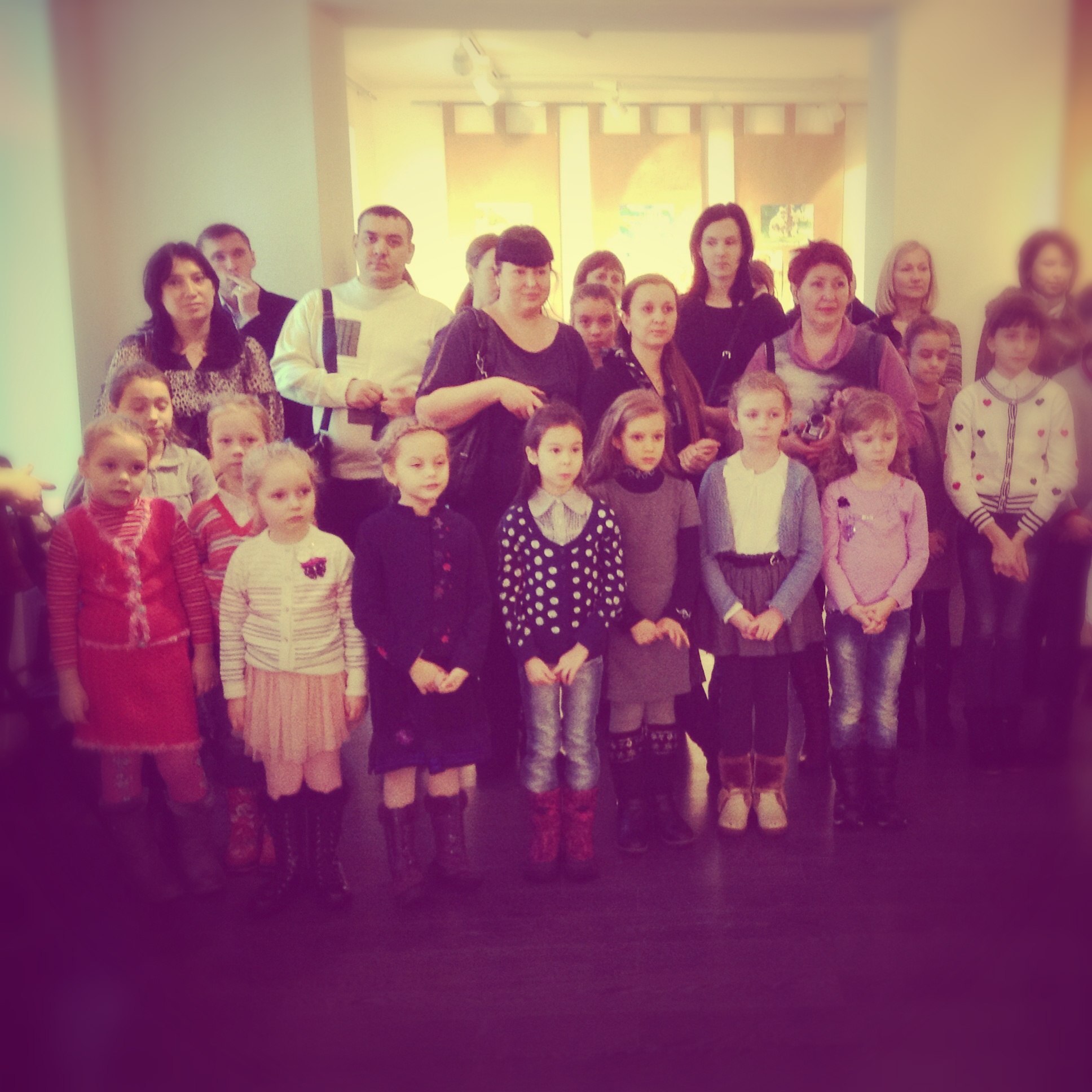 Фотографии с открытия выставки «Симбирск-Ульяновск глазами детей» 2013